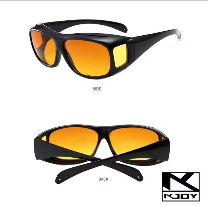 Окуляри для нічного водіння, захист від ультрафіолету UV400, антиблік