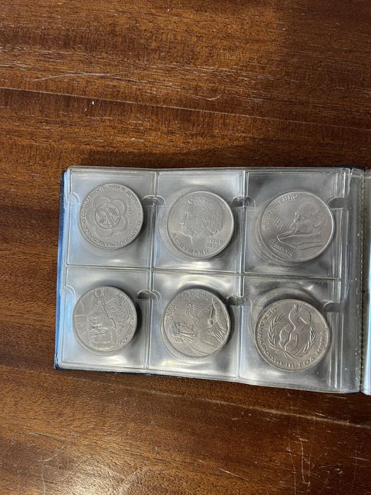 СССР коллекция из 64 монет 1965-1991