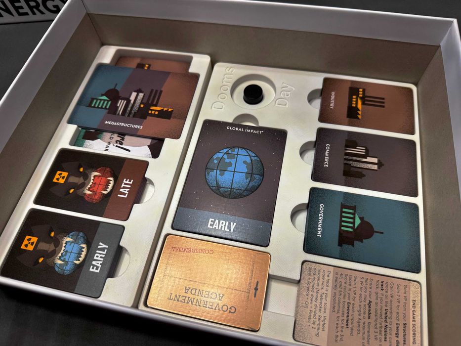 Manhattan Project: Energy Empire – Insert / Organizer do gry planszowej