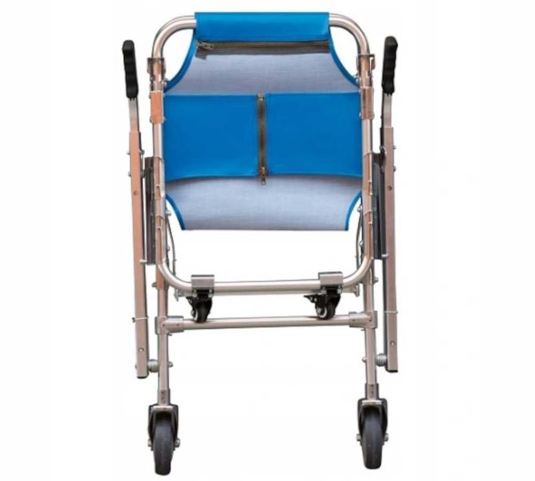 Krzesło do transportu pacjenta.