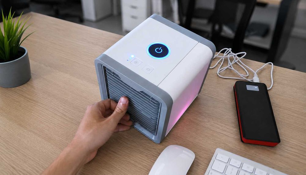 Персональний охолоджувач Arctic Air портативний кондиціонер USB для квартири та дачі