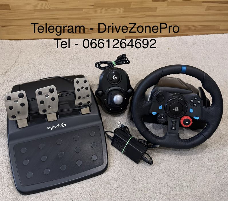 Відмінний стан! Ігровий комплект Logitech G29 + Shifter (PC / PS )