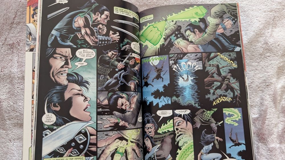 Комикс Green Lantern dragon lord журнал DC comics зелёный фонарь