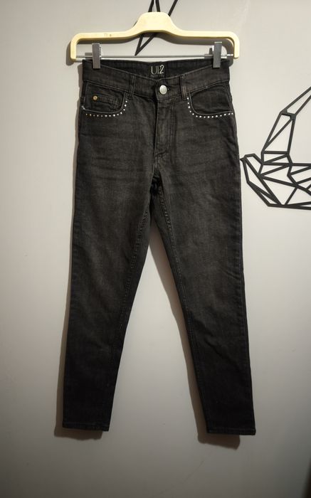 Nowe spodnie jeansowe jeansy damskie Up2Fashion 36/38