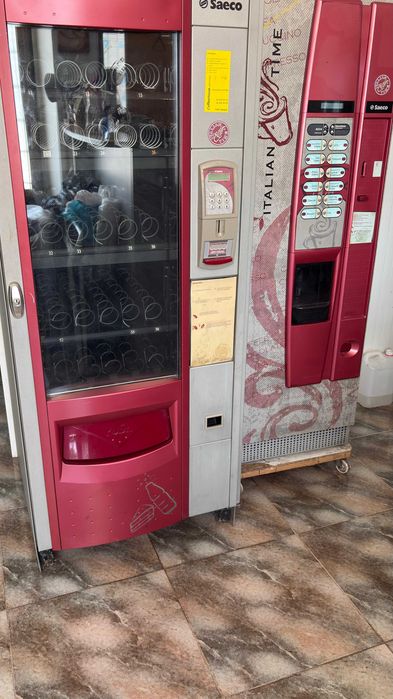 Reparações em máquinas de vending