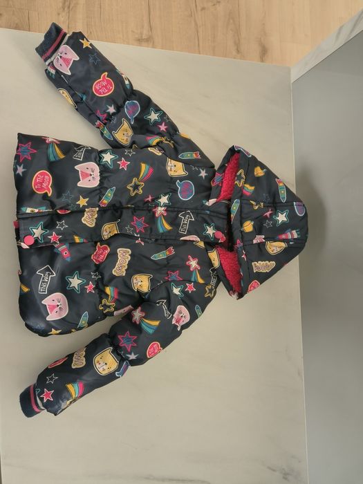 Kurtka zimowa Tu dla dziewczynki roz.80-86