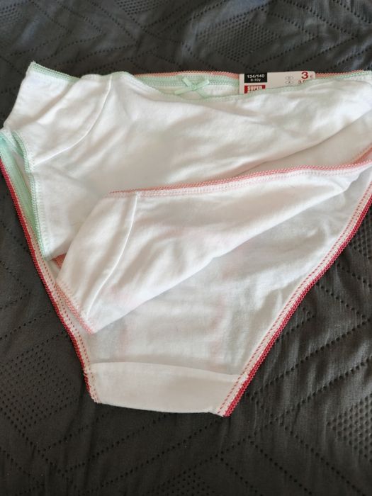 Majtki dziewczęce 3 pary