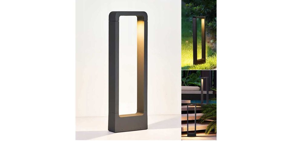 SHUNIU LED Lampa Ogrodowa 7W 3000K 30CM IP65