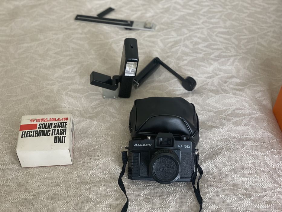 Máquina Fotográfica MAXIMATIC MF-101X com 50MM LENS 1.6