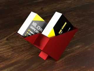Suportes Personalizados para Cartões de Negócios