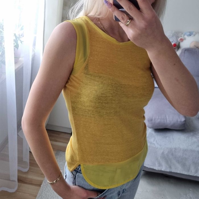 Uniwersalna bluzeczka top t-shirt damski Ann Taylor Petite XXSP-XSP