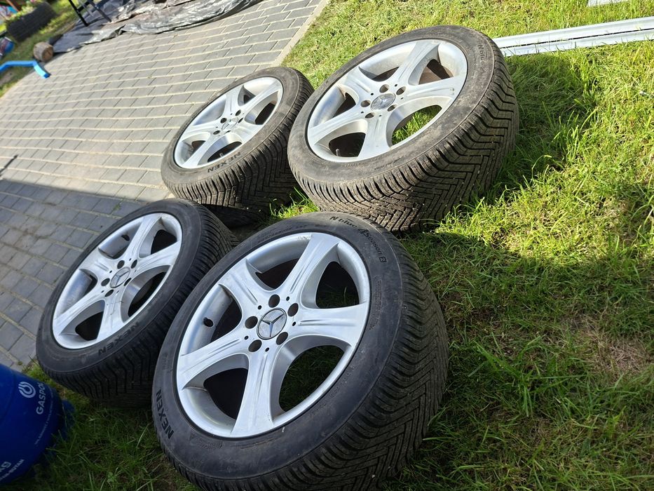 Felgi z oponami 17 cali Mercedes 5x112
