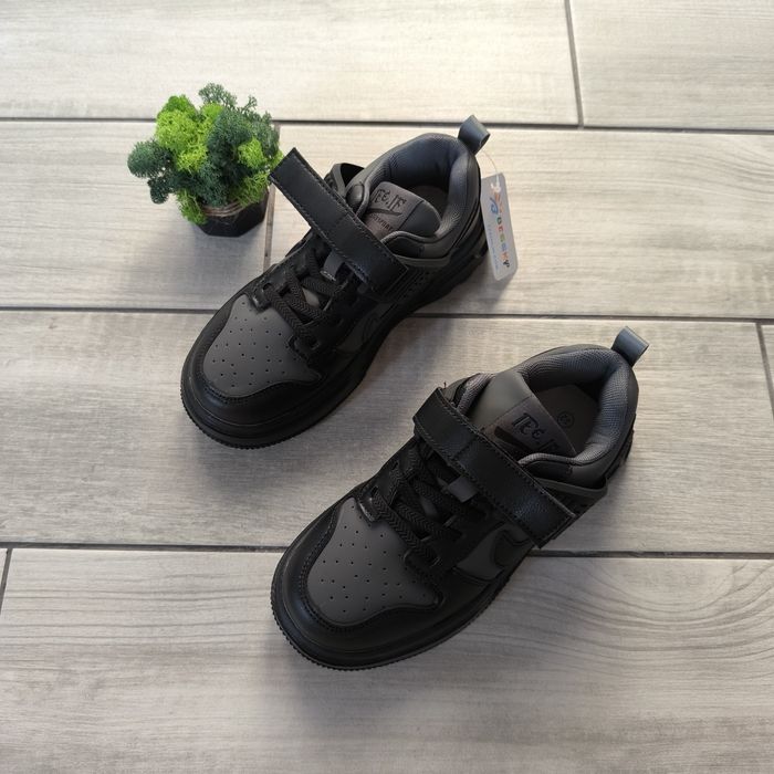 Чорні кеди для хлопчика, чорні кросівки, кроссовки мальчику, кеды