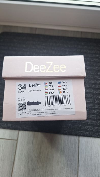 Balerinki dziewczęce r.34