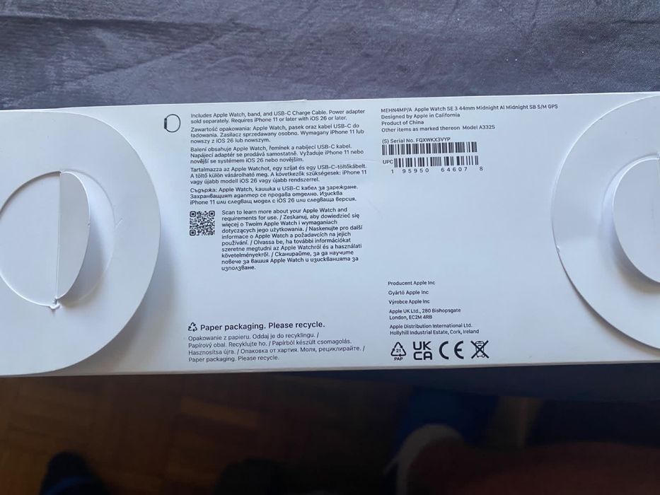 Apple watch se 3 44mm