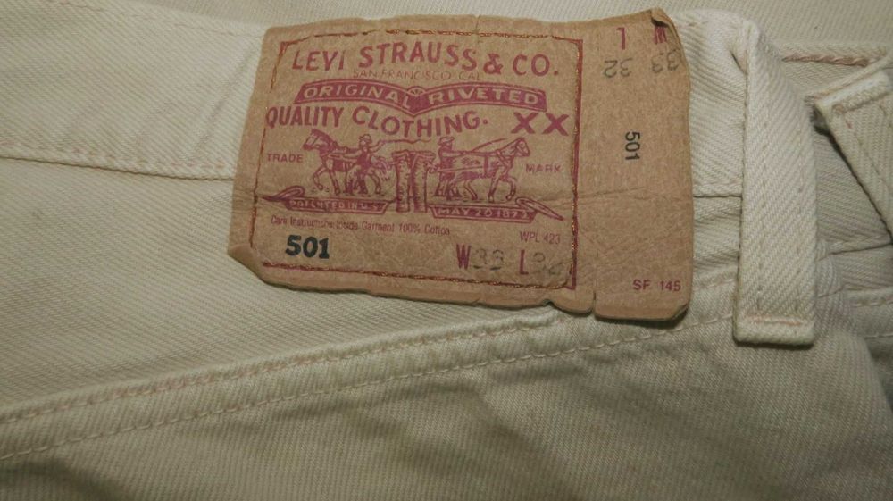 Levi's 501 spodnie jeansowe 33/32