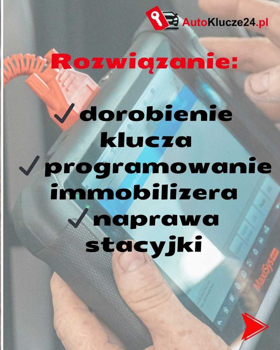 Dorabianie programowanie kluczy z pilotem do samochodów i z immo oraz kart Renault 24h
