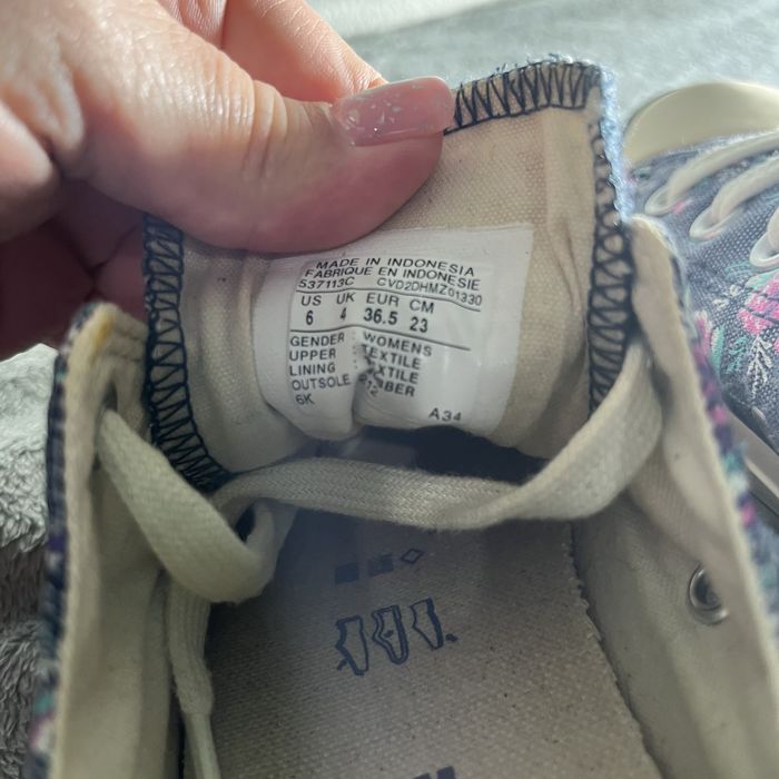 Кеды конверсы Converse размер 36,5 стелька 23,5 см