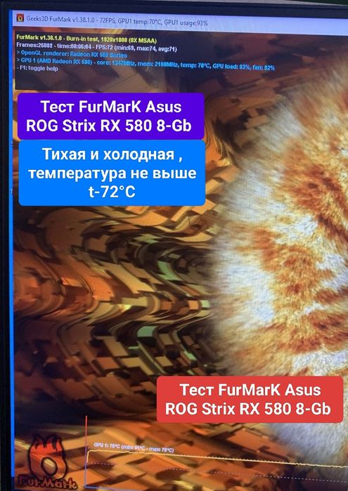 Топовая Asus ROG STRIX RX 580 8-GB Магазин CompiC
