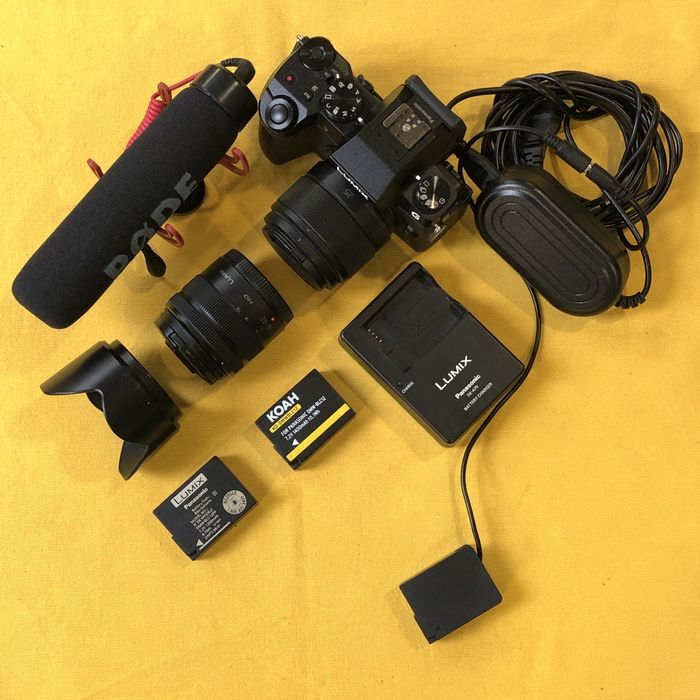 Camara mirrorless - Lumix G7 + acessorios