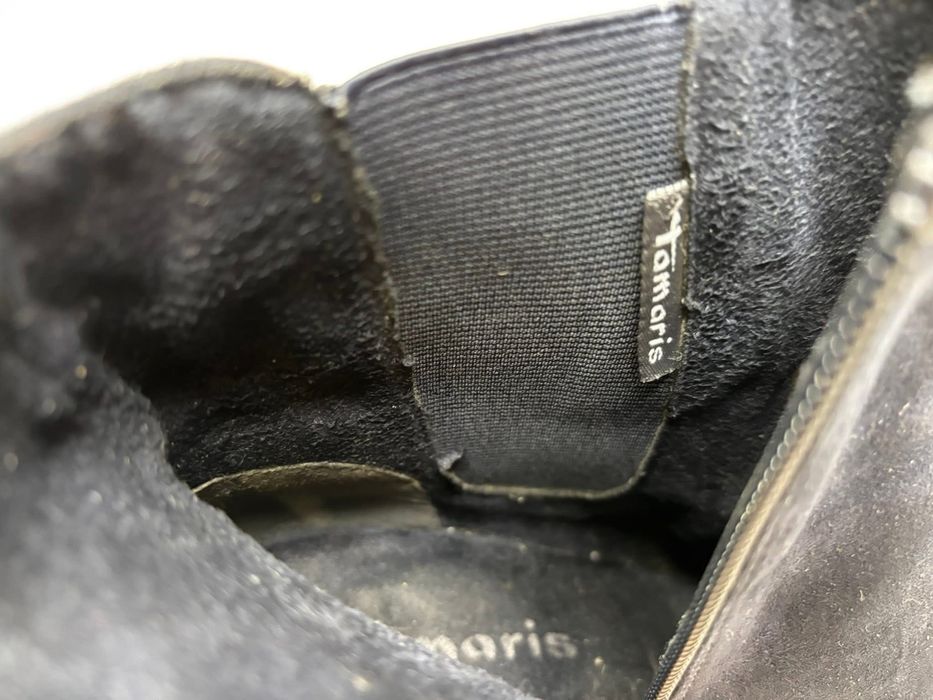 Botki zamszowe Tamaris rozmiar 37