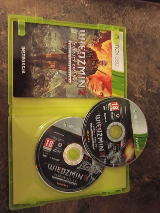 Wiedźmin 2 zabójcy królów gra xbox 360