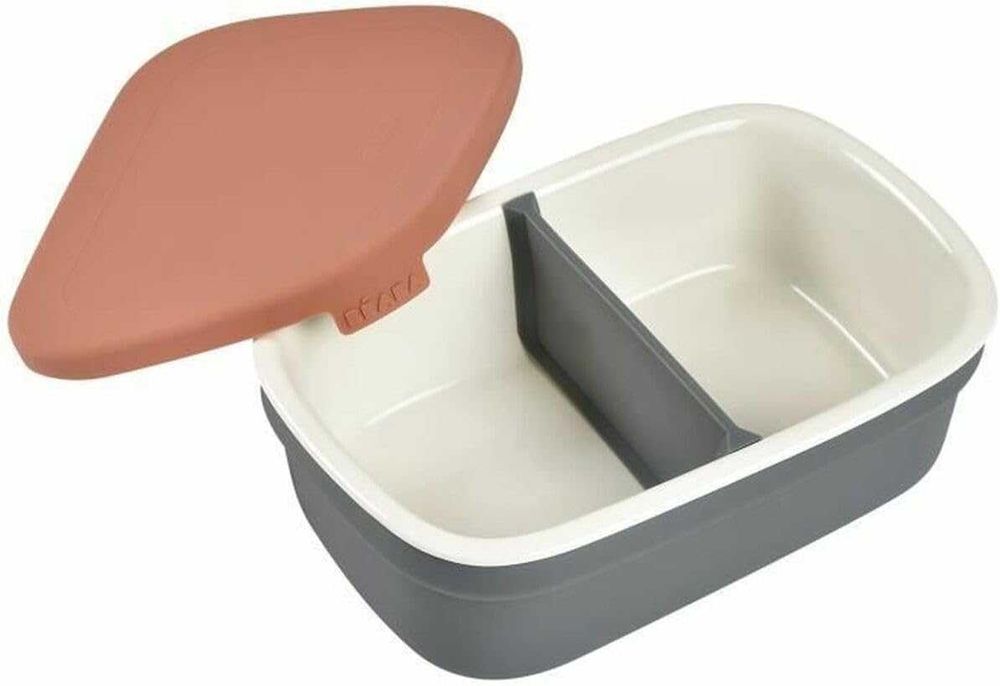 BEABA śniadaniówka lunchbox STAL nierdzewna 760ml z przegrodami