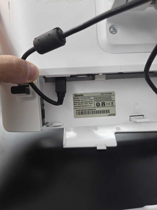 Vendo sistema POS completo SAM4S, ideal para comércio, restauração, loja ou café.