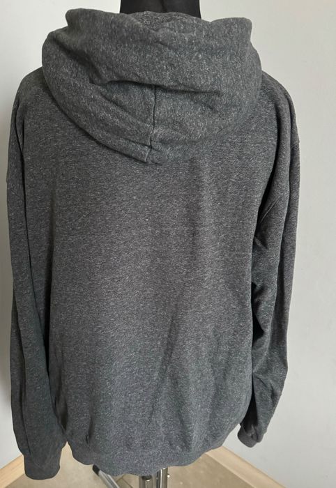 Champion bluza kangurka grafit z kapturem , logo XL męska, super stan