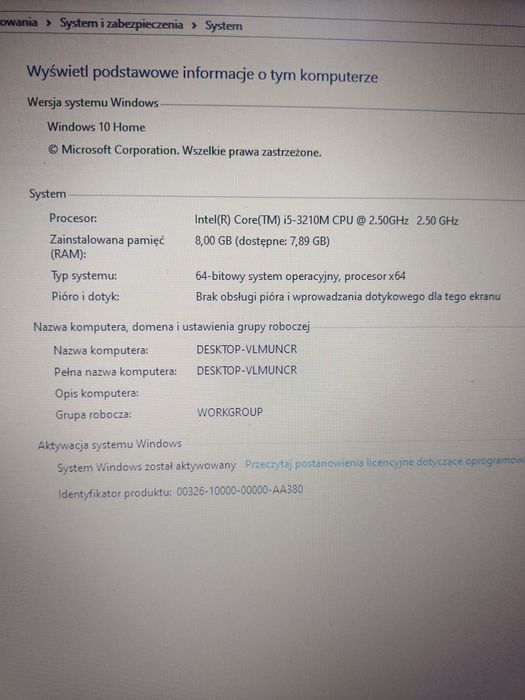 Laptop Samsung notebook