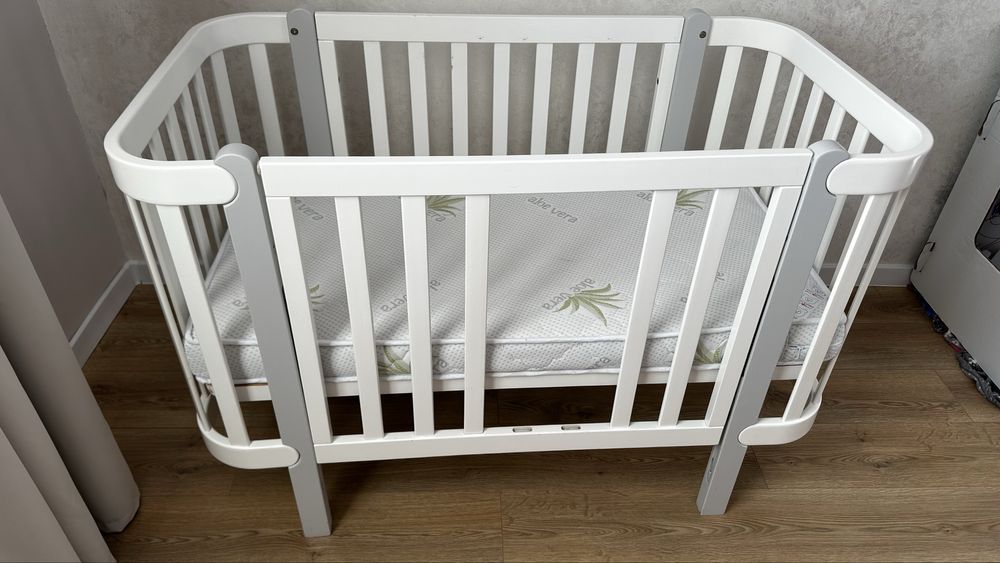 Дитяча кроватка 2в1 Верес Монако