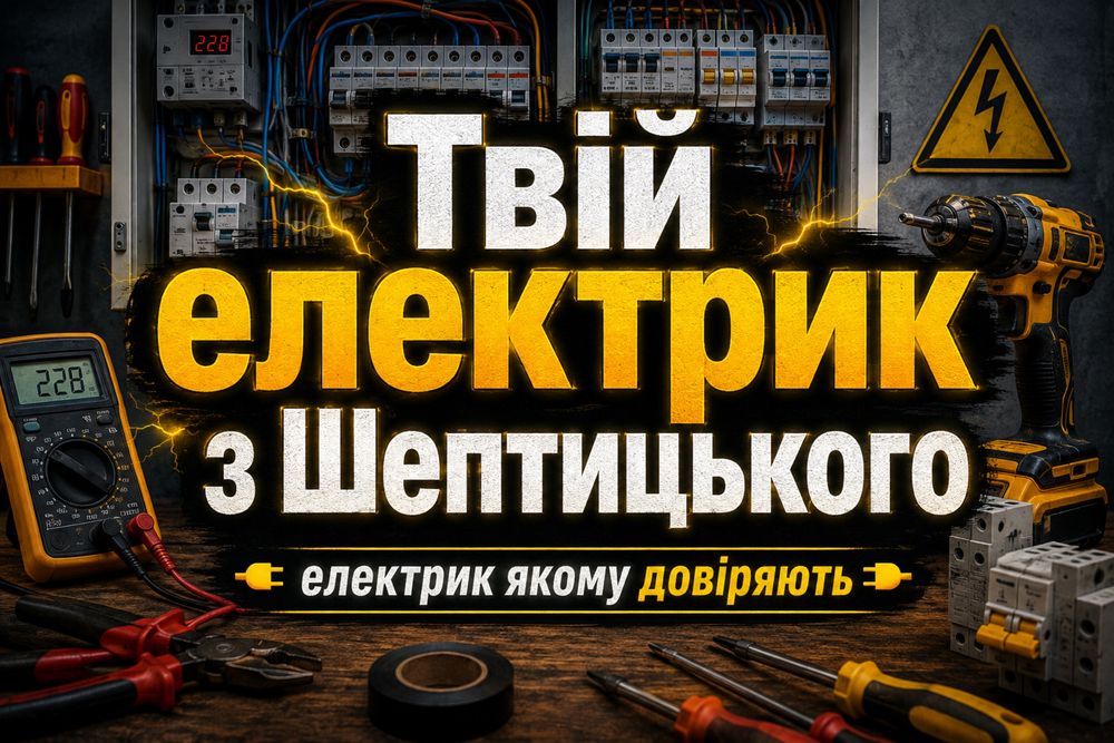 Послуги електрика.