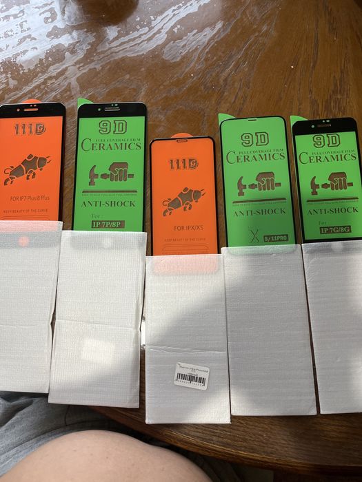 Захисне скло для IPhone 7 plus/8 plus, IPX/XS,S/11PRO,7G/8G