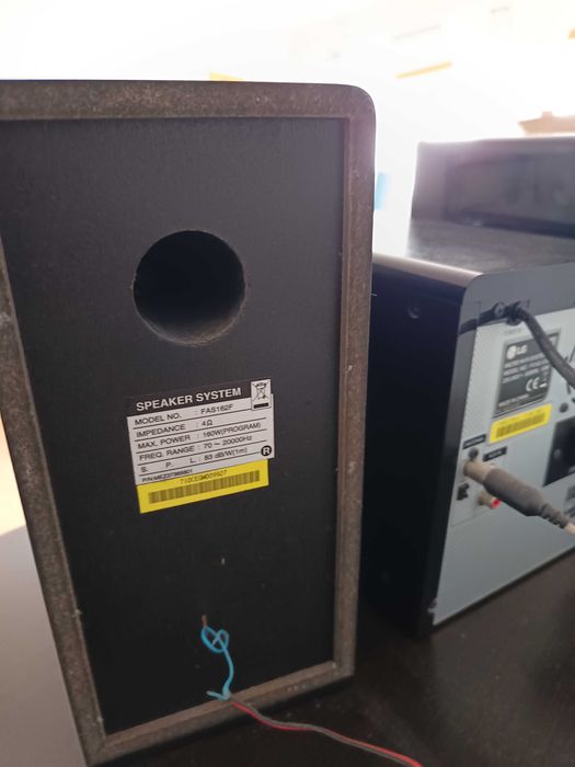 Aparelhagem LG, com leitor CD