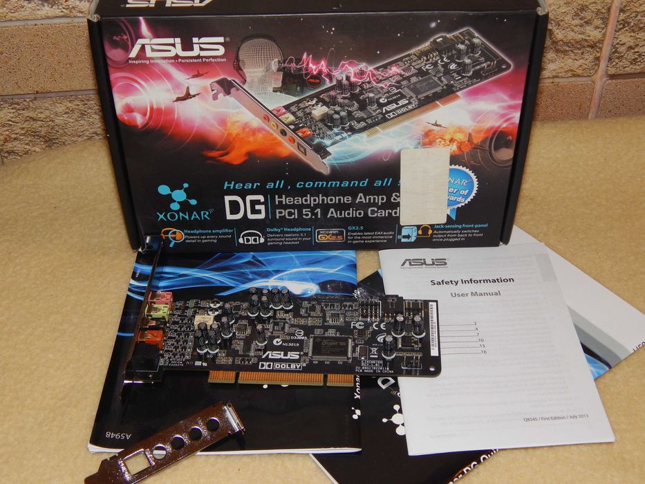 Звуковая карта ASUS XONAR DG