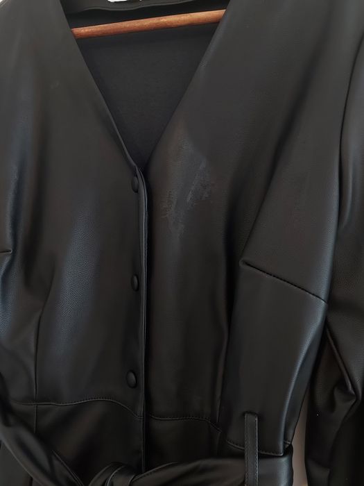 Reserved Sukienka eko skóra rozmiar 40