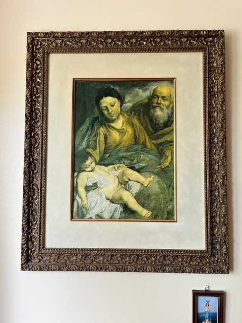 Tela pintada arte sacra