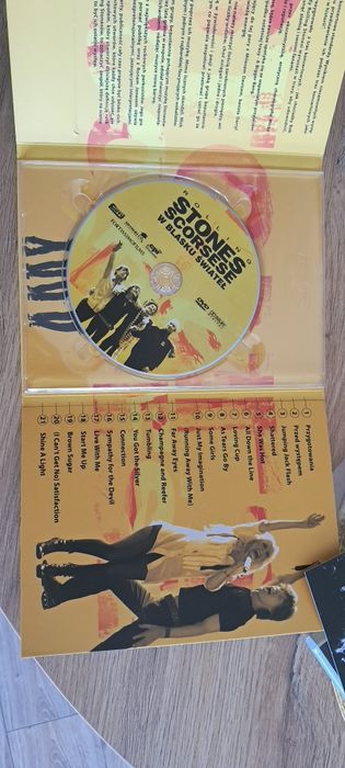 Rolling Stones. Scorsese. W blasku świateł. DVD.