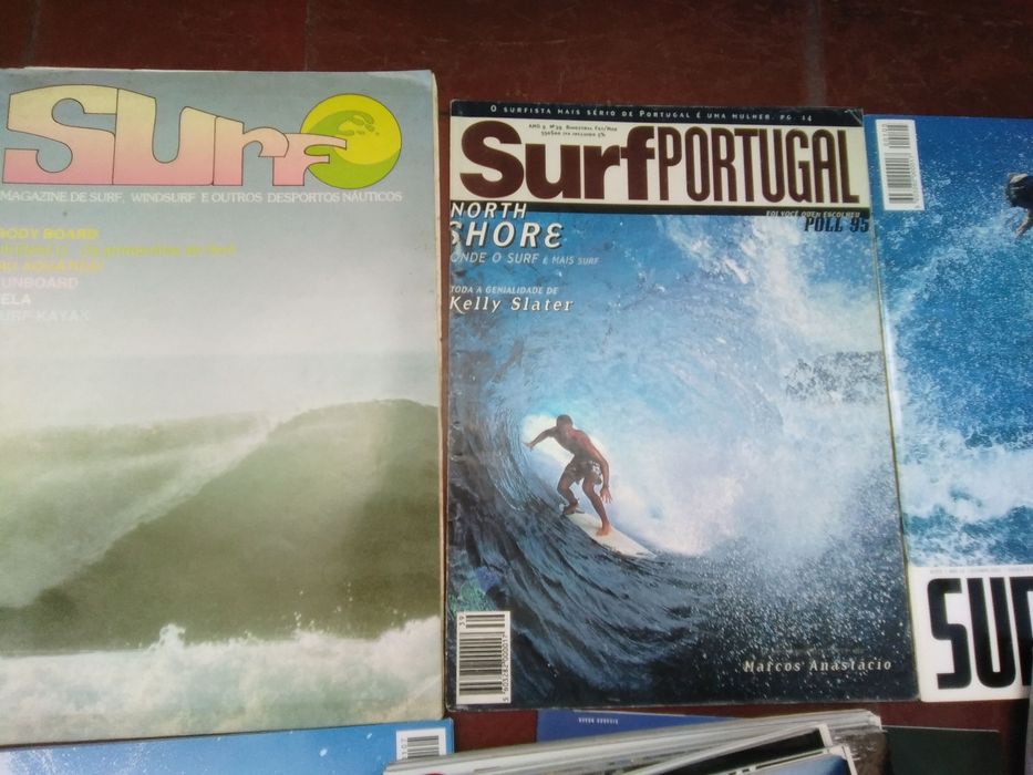 SURF; revistas ;SURF PORTUGAL; SURFING ;SURFER.