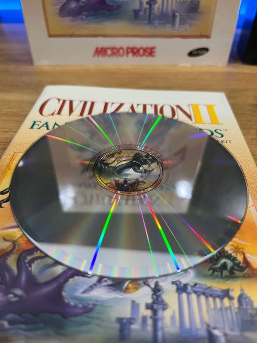 Civilization II Fantastic Worlds (PC EN 1997) BIG BOX prem wydanie