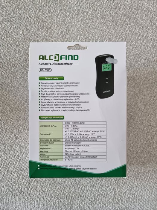Alkomat Alcofind DA-8100