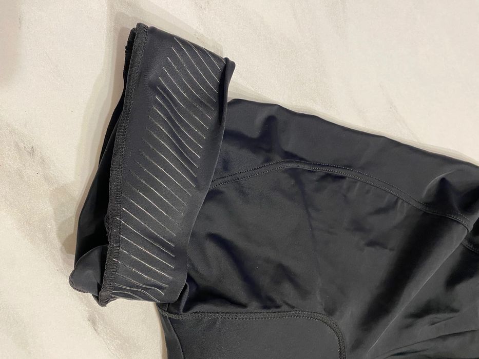 Rogelli Strój spodenki damskie kolarskie bibshorts czarny biały S 36