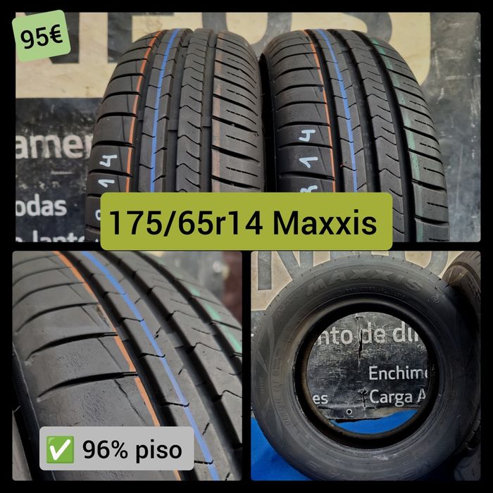 Pneus 165/65r14 175/65r14 175/65r14C semi novos