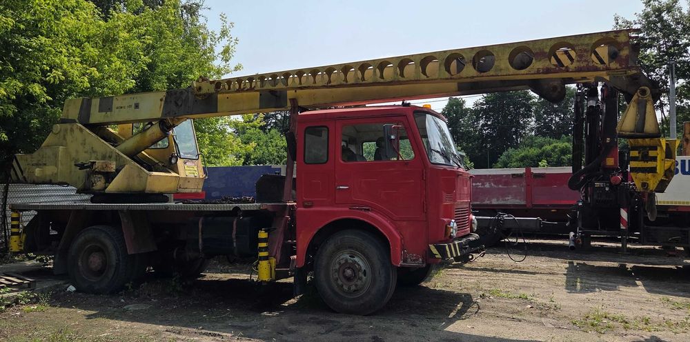 Dźwig samojezdny żuraw 10t Jelcz ważne UDT