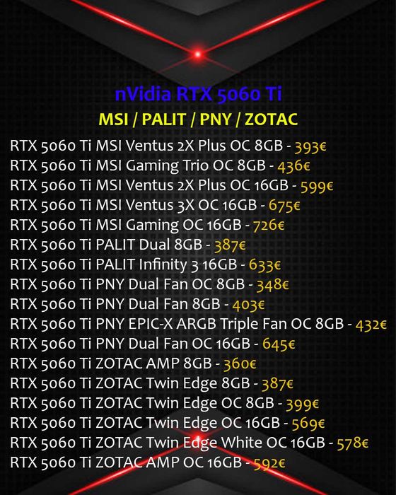 Gráficas AMD Radeon (28-Junho) Novas por Encomenda