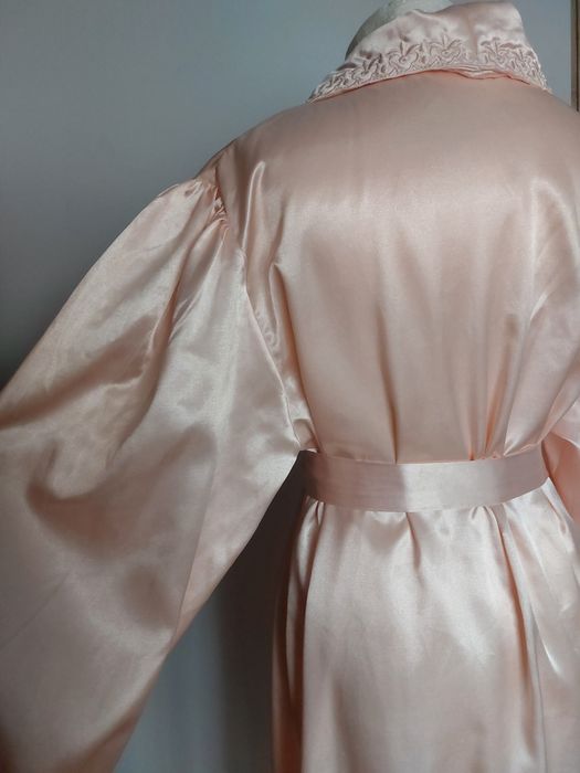 Szlafrok princess typu silk haft