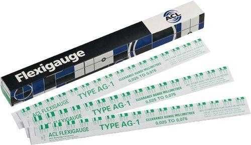 Tira Folgas FlexiGauge - ACL / Plastic Gauge KS tira folgas biela cambota motor