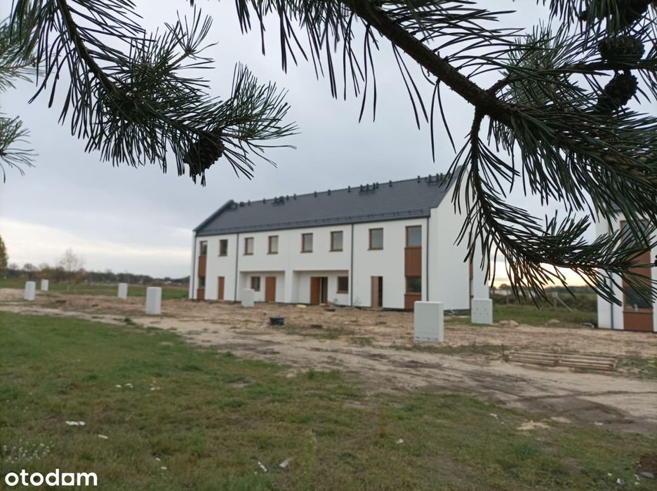 Nowy Dom, wkrótce gotowy, Ogród, 4 pokoje + poddasze 44m2