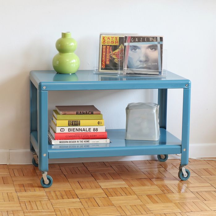 Stolik mobilny na kółkach Ikea PS 2012 Ola Wihlborg vintage