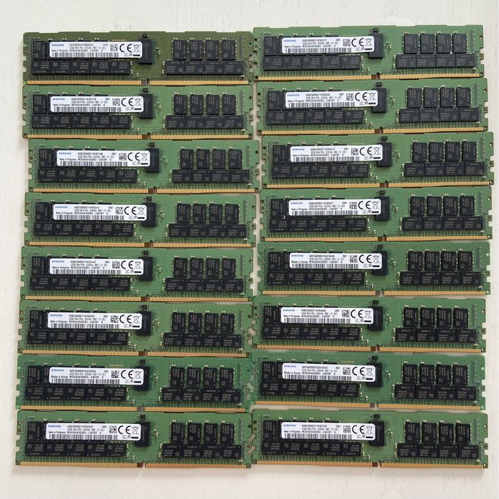 Серверна оперативна пам'ять Samsung 32gb DDR4 PC4-3200 Rdimm Ecc